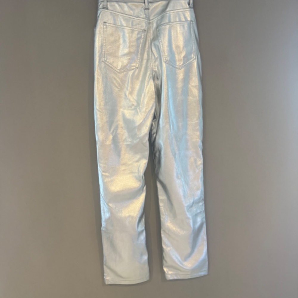 Abercrombie & Fitch Silver High Rise Jeans - Picture 6 of 8